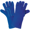 Left-Handed Blue Premium Split Leather Welders Glove Size 9(L) 12 Pair, #1200KB-LH