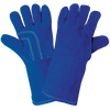 Left-Handed Blue Premium Split Leather Welders Glove Size 9(L) 12 Pair, #1200KB-LH