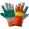 Economy Split Cowhide Palm Glove Size 9(L) 72 Pair, #2300HVDP-9(L)
