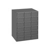 Durham Mfg Heavy-Duty Steel Storage Cabinet, 18 Drawer, 17-1/4"W x 11-11/16"D x 21-1/4"H, Gray, DM-006-95 (1/Ea)