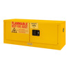 Durham Mfg Heavy-Duty Steel Flammable Storage Cabinet, FM Approved, 12 Gallon, 2 Door, Manual Close, 1 Shelf, Safety Yellow, 43"W x 18"D x 18"H, Yellow, DM-1012MH-50 (1/Ea)