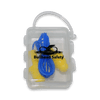 Bullhead Safety Hearing Protection - Lemon Corded Reusable Silicone Earplugs- 100 Pairs per Box, 10 Boxes, #HP-S2