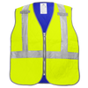 Bullhead Safety - High-Visibility Evaporative Cooling Vest- Size M, #GLO-CV1-M