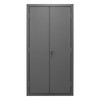 Durham Mfg Heavy-Duty Steel Cabinet, 16 Gauge, 138 Yellow Bins, 2 Doors, 36"W x 24"D x 84"H, Gray, DM-2500-138B-95 (1/Ea)