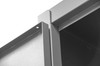 Durham Mfg Heavy-Duty Steel Cabinet, 16 Gauge, 4 Shelves, 2 Doors, 36"W x 24"D x 84"H, Gray, DM-2500-4S-95 (1/Ea)