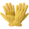 Premium Grain Cowhide Leather Glove with Reinforced Palm- Size 10(XL) 12 Pair, #3100-10(XL)