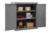 Durham Mfg Heavy-Duty Steel Cabinet, 16 Gauge, 2 Shelves, 2 Doors, 36"W x 24"D x 42"H, Gray, DM-2503-2S-95 (1/Ea)