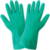 Ambidextrous 11-Mil Unlined Green Nitrile Wave Pattern Grip Unsupported Glove Size 8(M) 12 Pair, #511AMB-8(M)