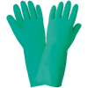 Unlined 12-Mil Green Nitrile Raised Diamond Pattern Grip Unsupported Glove Size 8(M) 12 Pair, #515-8(M)