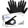 Economy Black Powder-Free Nitrile Disposable Glove Size L-100 Gloves/Box, 10 Boxes, #705BPFE-L