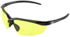 Mojarra Yellow Lens, Crystal Black Frame Safety Glasses- 12 Pair, #BH1134