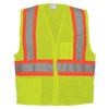 FrogWear HV Yellow/Green Lightweight Mesh Polyester Vest with Contrasting Trim- 3XL, #GLO-002-3XL