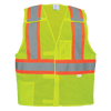 FrogWear HV High-Visibility Polyester Breakaway Safety Vest- 2XL/3XL, #GLO-002BA-2XL-3XL
