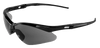 Spearfish Smoke Anti-Fog Lens, Shiny Black Frame Safety Glasses- 12 Pair, #BH2253AF