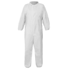 FrogWear Premium Microporous PE Film-Laminated Coveralls with Collar- Medium 25 ct., #NW-COV630-M