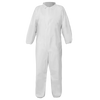 FrogWear Premium Microporous PE Film-Laminated Coveralls with Collar- Large 25 ct., #NW-COV630-L