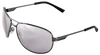 Acero Silver Mirror Lens, Gunmetal Frame Safety Glasses- 12 Pair, #BH24217