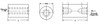 3/16" OD x 3/8" L x 2-56 Thread Stainless Steel Female/Female Round Standoff (100/Pkg.)