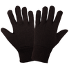 Women's Economy Dark Brown Jersey Glove- 300 Pair, #C70BJ-W