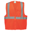 FrogWear HV Lightweight Mesh Polyester Safety Vest Size 2XL, #GLO-006-2XL