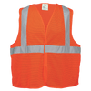 FrogWear HV Lightweight Orange Mesh Polyester Vest Size Extra Large, #GLO-006V-XL
