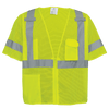 FrogWear HV Mesh Polyester Short-Sleeved Vest Size Large, #GLO-011-L
