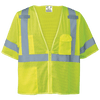 FrogWear HV Self-Extinguishing High-Visibility Short-Sleeved Vest Size Medium, #GLO-011FR-M