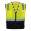 FrogWear HV High-Visibility Polyester Safety Vest Size Medium, #GLO-019-M