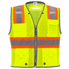 FrogWear HV Mesh Polyester Surveyors Safety Vest Size 3XL, #GLO-067-3XL