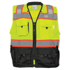 FrogWear HV Premium High-Visibility Surveyors Safety Vest Size 6XL, #GLO-099-6XL