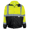 FrogWear HV Eight-in-One Winter Bomber Jacket Size Medium, #GLO-B2-M