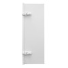 Durham Mfg 9AV Spill Control Cabinet, 2 Adjustable Shelves, 15"W x 5-9/16"D x 16-5/32"H, White, DM-534AV-43 (60/Pkg.)