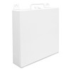 Durham Mfg 70 Kit First Aid Box, Partition, 10-1/2"W x 2-1/2"D x 10-1/4"H, White, DM-522-43 (324/Pkg.)