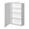 Durham Mfg 9AV Spill Control Cabinet, 4 Fixed Shelves, 15-3/16"W x 5-9/16"D x 22-1/4"H, White, DM-535-43 (1/Pkg.)