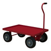 Durham Mfg 5Th Wheel Platform Truck, 24"W x 38-1/4"D x 11-3/8"H, Red, DM-5WT-2436-LU-10PN-17T (1/Ea)