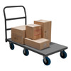 Durham Mfg Platform Truck, 6 Casters, 3600 lbs. Capacity, 30-3/8"W x 51-5/8"D x 36-1/4"H, Gray, DM-EPT6W30486PU95 (1/Ea)