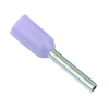 24 AWG Ferrule, 6 mm Barrell Length, Violet (100/Pkg.)