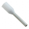 20 AWG Ferrule, 12 mm Barrell Length, White (100/Pkg.)