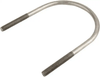 U-Bolts, 304 Stainless Steel, 3/8" (D) x 2-1/4" (L) x 1-1/4" (C) x  1-1/4" (T) (100/Pkg.)