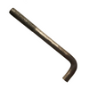 Anchor Bolt (L-Bolt) Plain 1" (D) x 24" (L) x 3-1/2" (C) x 4" (T) (1/Pkg.)