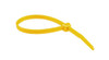 5.7" Colored Cable Ties 40 lb. - Yellow (100/Bag)