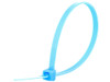 5.7" Colored Cable Ties 40 lb. - Fluorescent Blue (100/Bag)