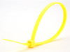 11.1" Colored Cable Ties 50 lb. - Fluorescent Yellow (100/Bag)