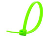 14.3" Colored Cable Ties 50 lb. - Fluorescent Green (100/Bag)