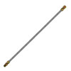 Gas Connectors - Standard (3/8" OD x 1/4" ID) 3/8" Male x 3/8" Female x 36" - 112900 (25/Pkg)