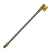 Gas Connectors - With Shut Off Valve -Standard (1/2" OD x 3/8 ID) 1/2" Male x 1/2" Female  x 30" 109726V (25 /Pkg.)