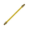 Gas Connectors -Yellow Coated -(5/8" OD x 1/2" ID) 1/2" Male x 1/2" Male x 24" 109038 (25/Pkg)