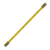 Gas Connectors - Yellow Coated -(5/8" OD x 1/2" ID) 3/4" Female x 3/4" Female x 48" 112486 (25/Pkg)