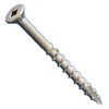 #8 x 1-5/8" Daggerz Ultra Deck-Pro Square Flat w/Nibs Type 17 Deck Screws 305 Stainless Steel (4,000/Bulk Pkg.)