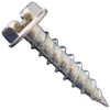#10 x 1" Daggerz Slotted Hex Washer Head Needle Point Screws Zinc (5000/Bulk Pkg.)